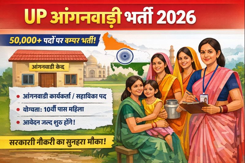 UP Anganwadi Bharti 2026